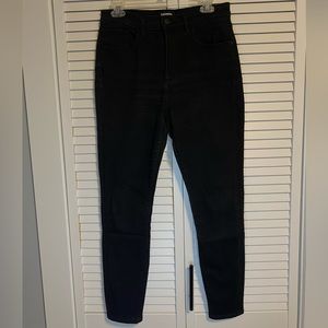 Express Black High Rise Denim Prefect Jeans size 8